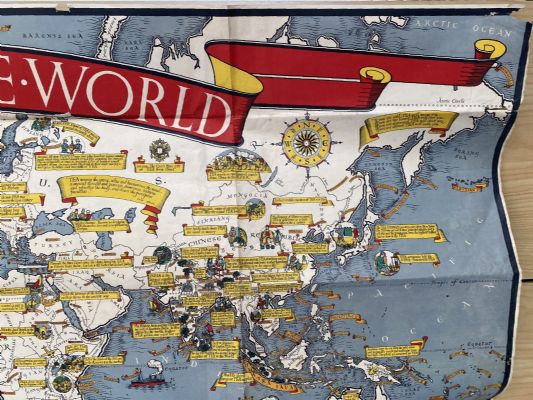VINTAGE MAP: Tea Revives The World