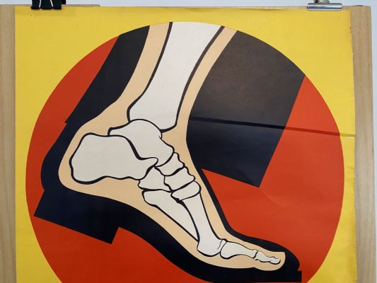 VINTAGE POSTER: Give Your Feet a Chance - When buying footwear