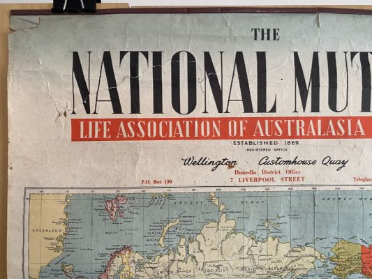 VINTAGE CALENDAR: The National Mutual Life Association of Australasia 1956