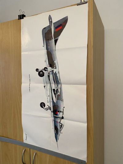 VINTAGE POSTER: Hawker Siddeley Harrier GR Mark 1
