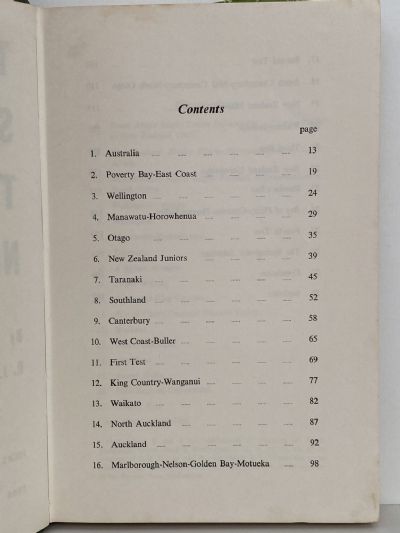 THE FOURTH SPRINGBOK TOUR OF NEW ZEALAND