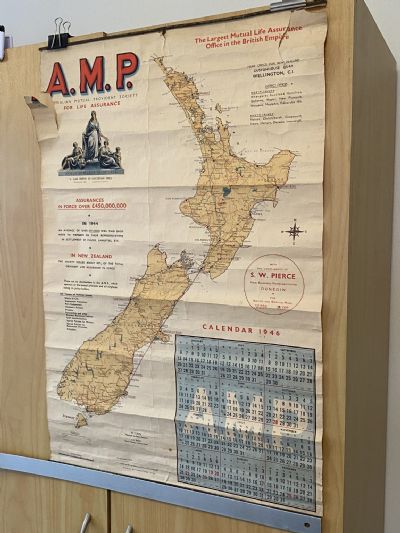 VINTAGE CALENDAR: A.M.P. - Australian Mutual Provident Society