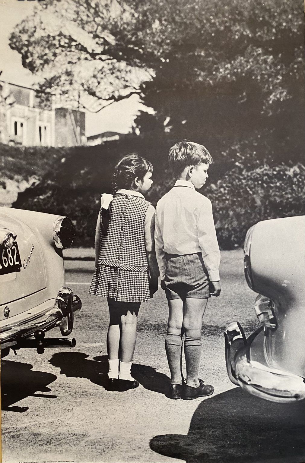 VINTAGE POSTER: Ministry of Transport / Children's Road Safety