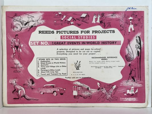 REEDS PICTURES FOR PROJECTS - Social Studies / 6x sets