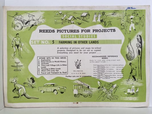 REEDS PICTURES FOR PROJECTS - Social Studies / 6x sets