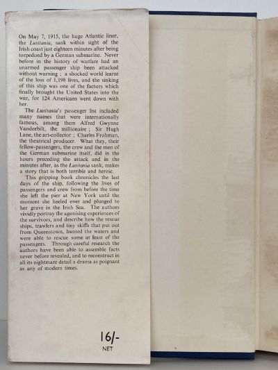 THE LAST VOYAGE OF THE LUSITANIA