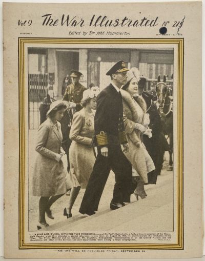 THE WAR ILLUSTRATED - Vol 9, No 215, 14th Sept 1945 