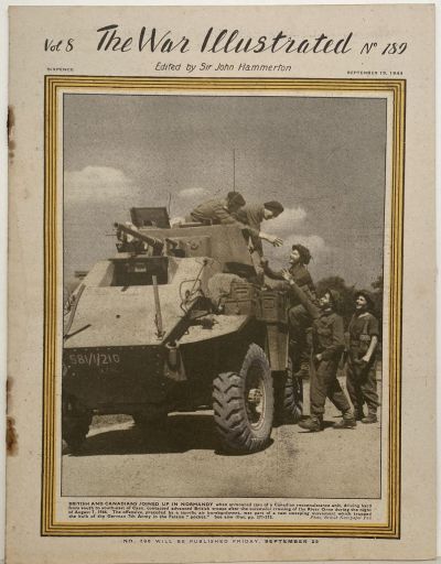 THE WAR ILLUSTRATED - Vol 8, No 189, 15th Sept 1944 