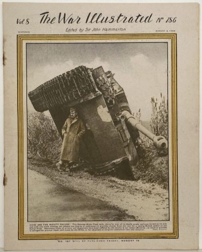 THE WAR ILLUSTRATED - Vol 8, No 186, 4th Aug 1944 