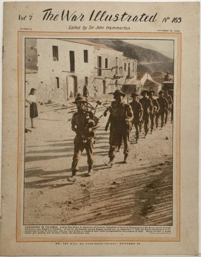 THE WAR ILLUSTRATED - Vol 7, No 165, 15th Oct 1943 