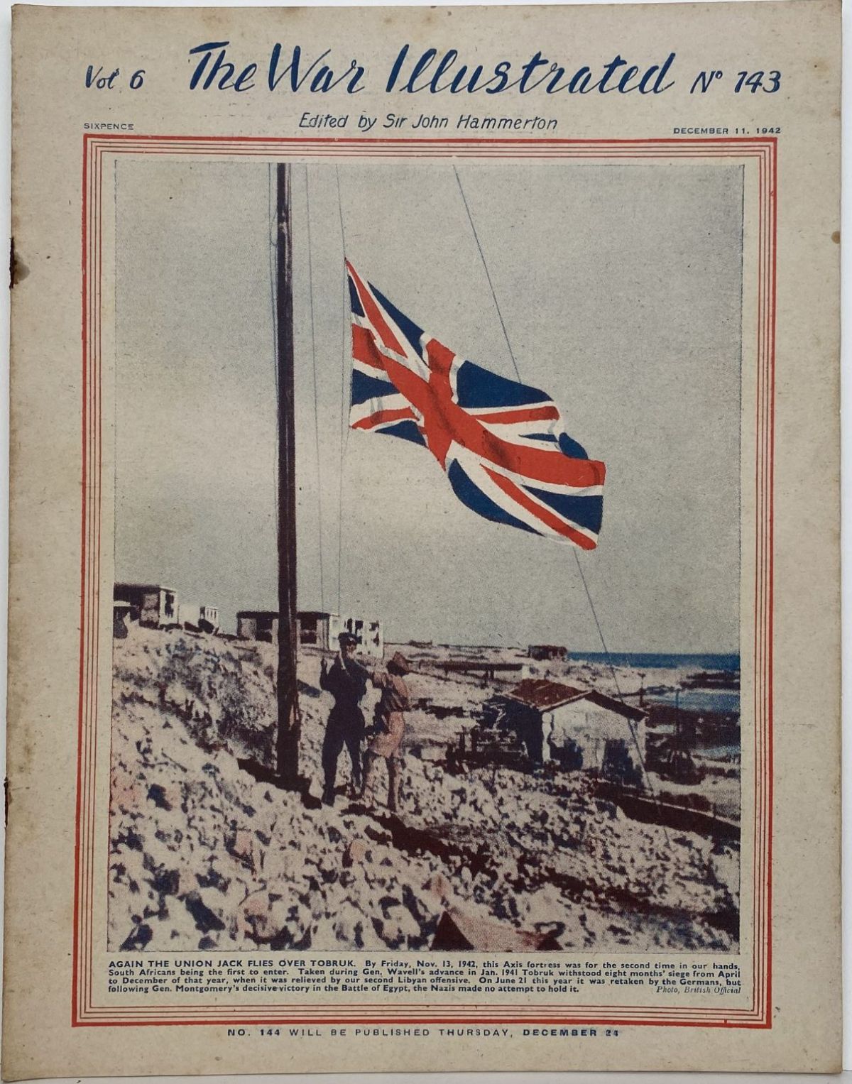 THE WAR ILLUSTRATED - Vol 6, No 143, 11th Dec 1942