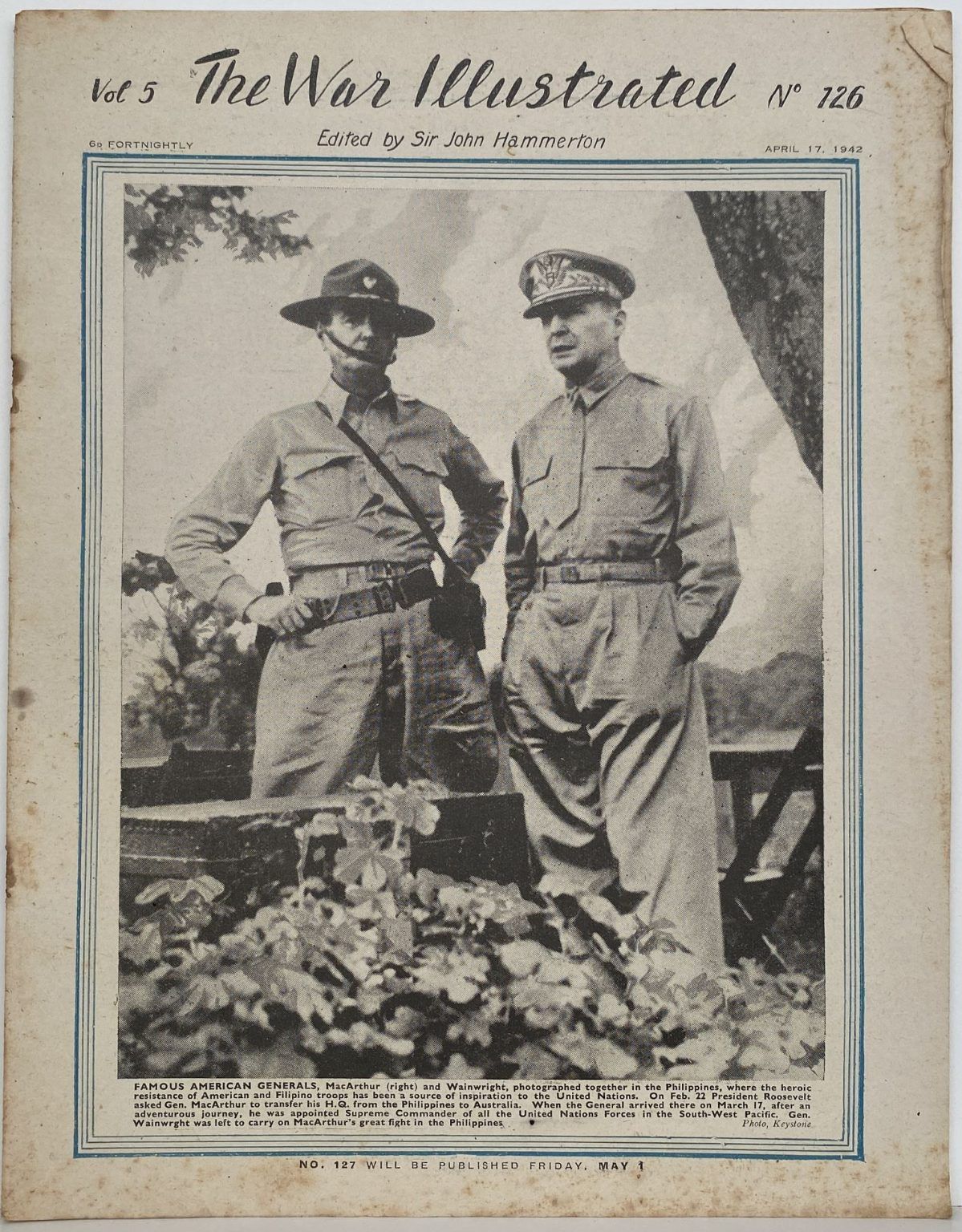 THE WAR ILLUSTRATED - Vol 5, No 126, 17th Apr 1942