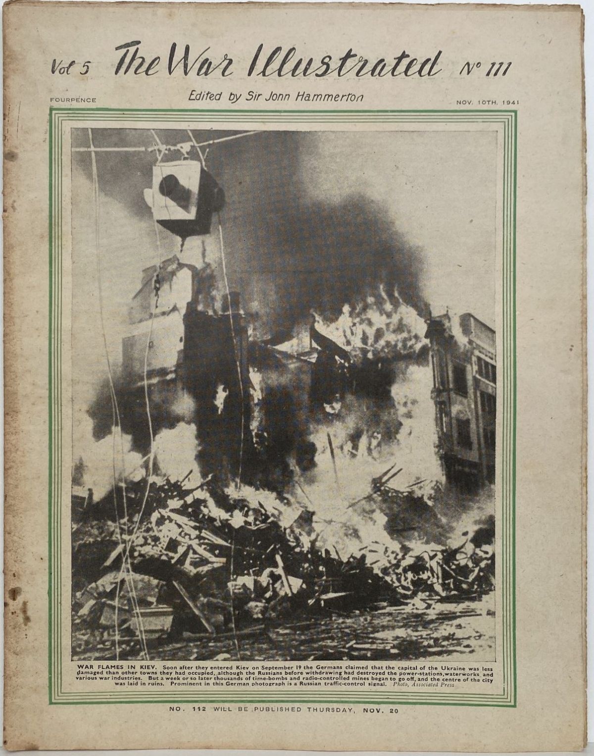 THE WAR ILLUSTRATED - Vol 5, No 111, 10th Nov 1941