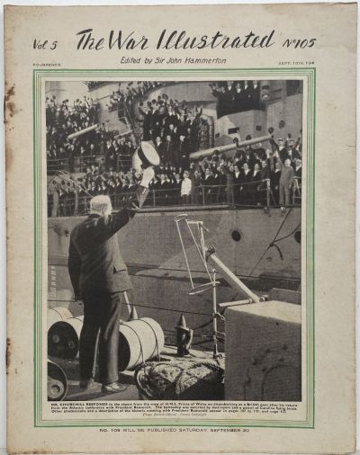 THE WAR ILLUSTRATED - Vol 5, No 105, 10th Sept 1941 