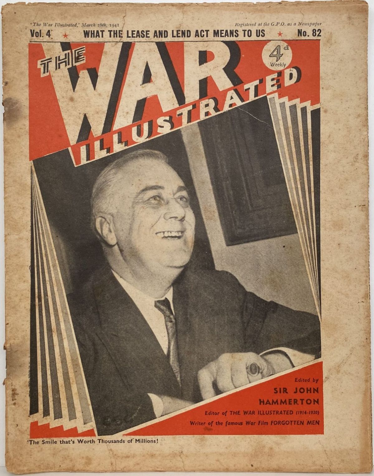 THE WAR ILLUSTRATED - Vol 4, No 82, 28th March 1941