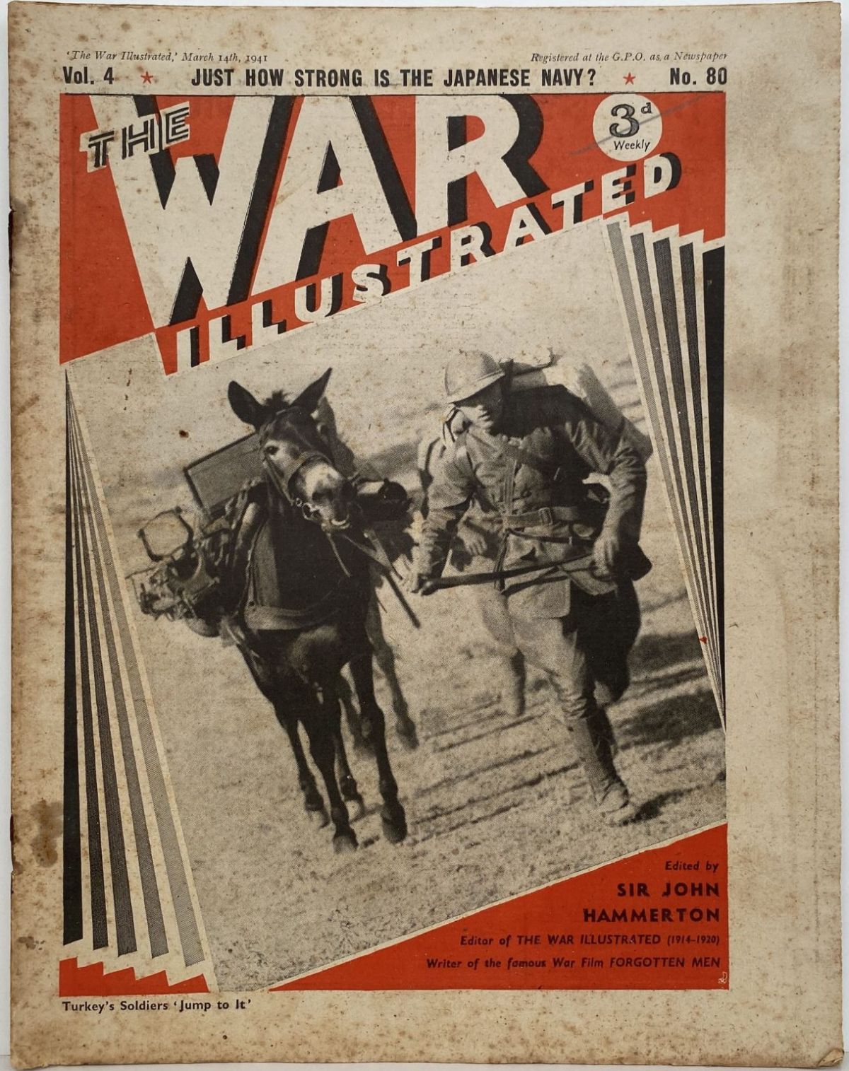 THE WAR ILLUSTRATED - Vol 4, No 80, 14th March 1941