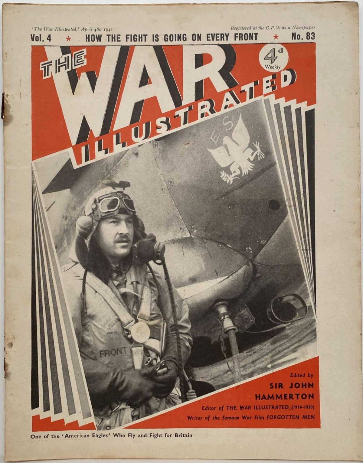 THE WAR ILLUSTRATED - Vol 4, No 83, 4th April 1941