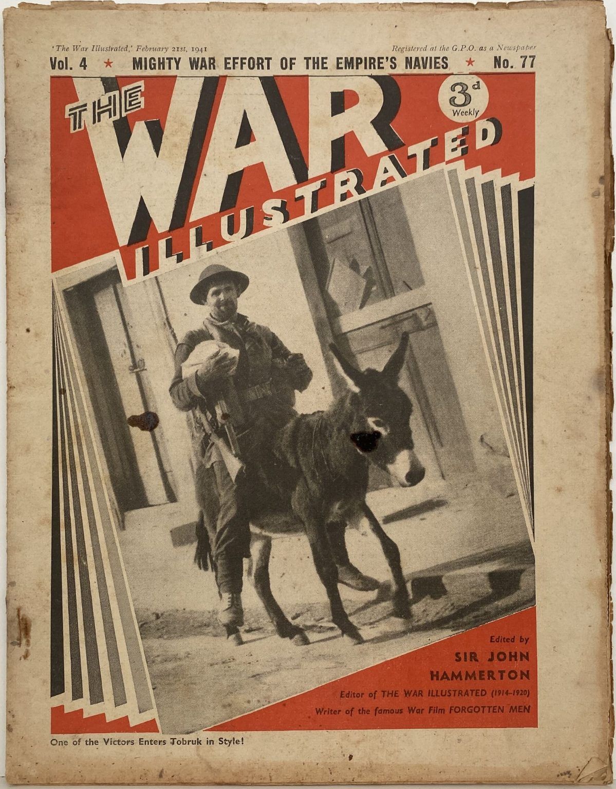THE WAR ILLUSTRATED - Vol 4, No 77, 21st Feb 1941