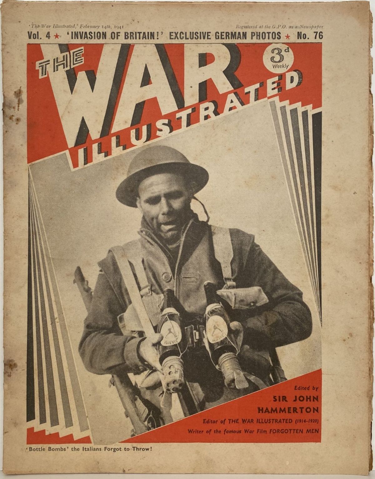 THE WAR ILLUSTRATED - Vol 4, No 76, 14th Feb 1941