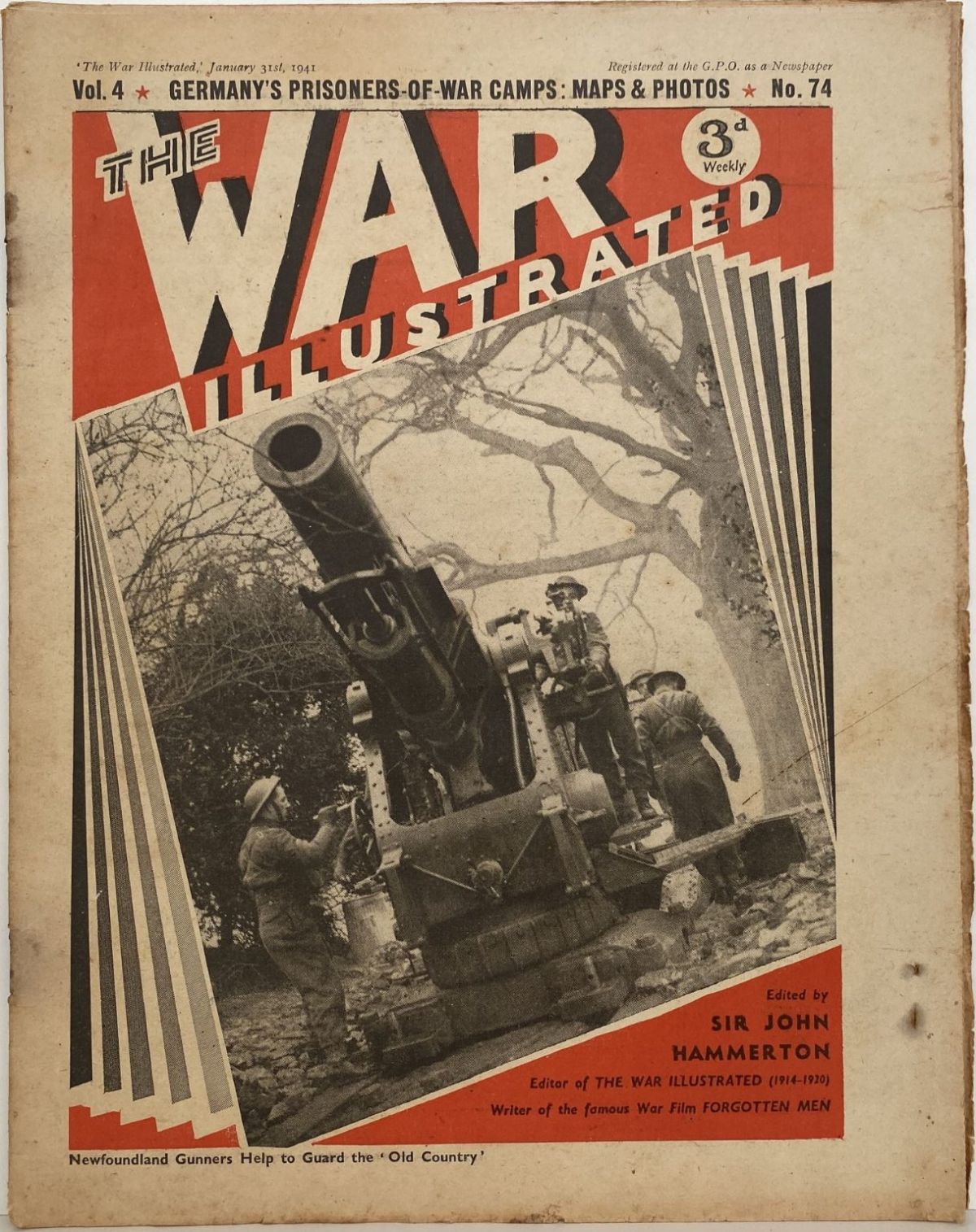 THE WAR ILLUSTRATED - Vol 4, No 74, 31st Jan 1941