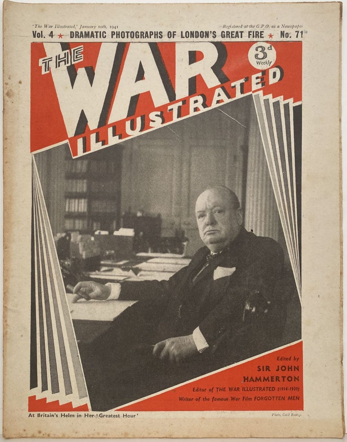 THE WAR ILLUSTRATED - Vol 4, No 71, 10th Jan 1941