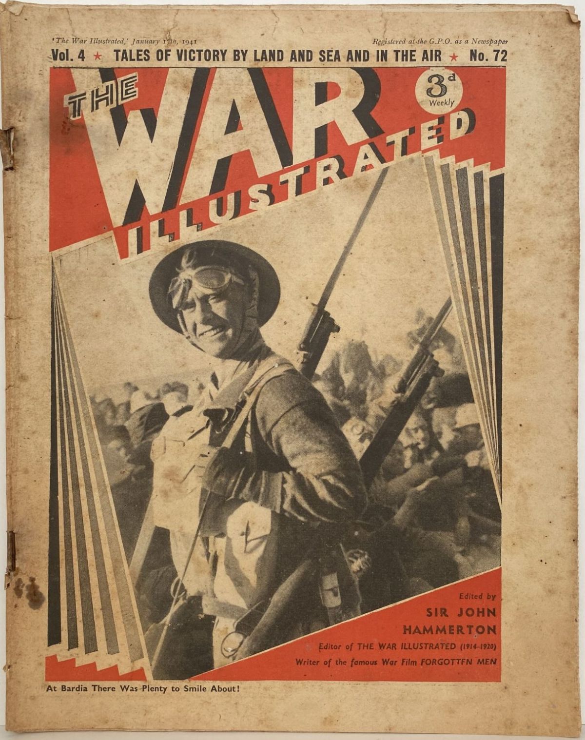 THE WAR ILLUSTRATED - Vol 4, No 72, 17th Jan 1941