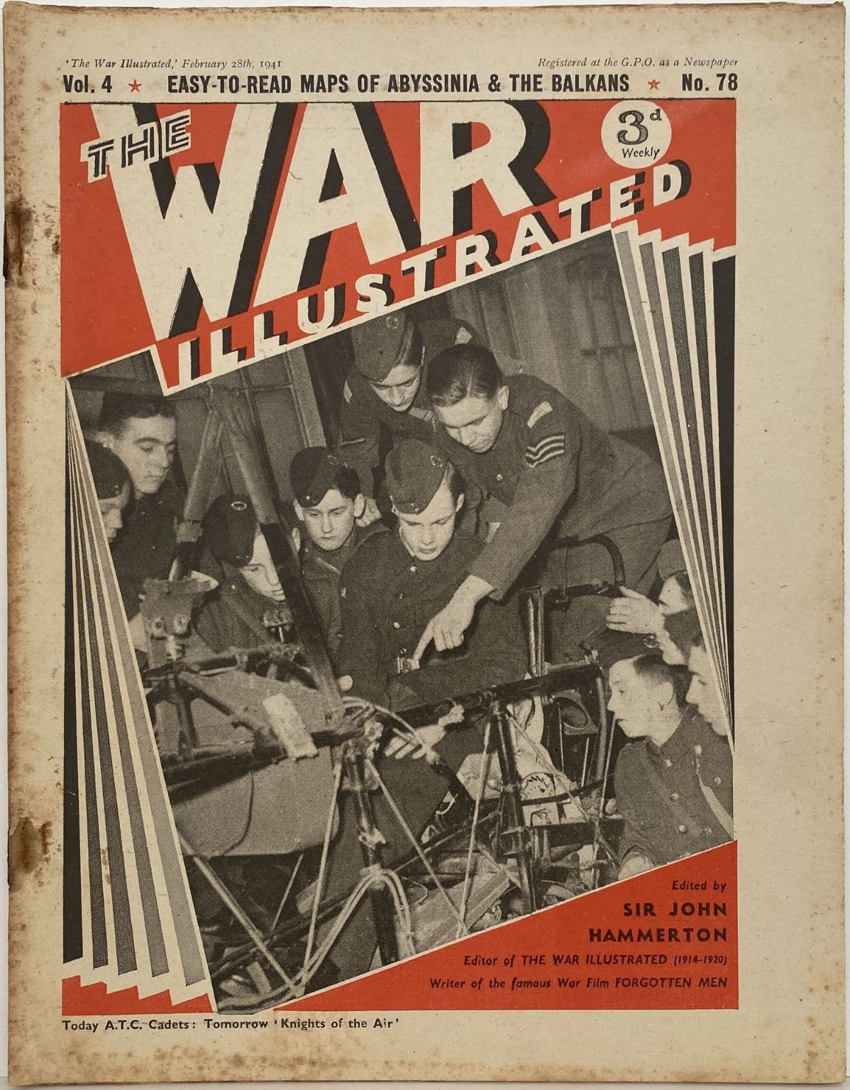 THE WAR ILLUSTRATED - Vol 4, No 78, 28th Feb 1941
