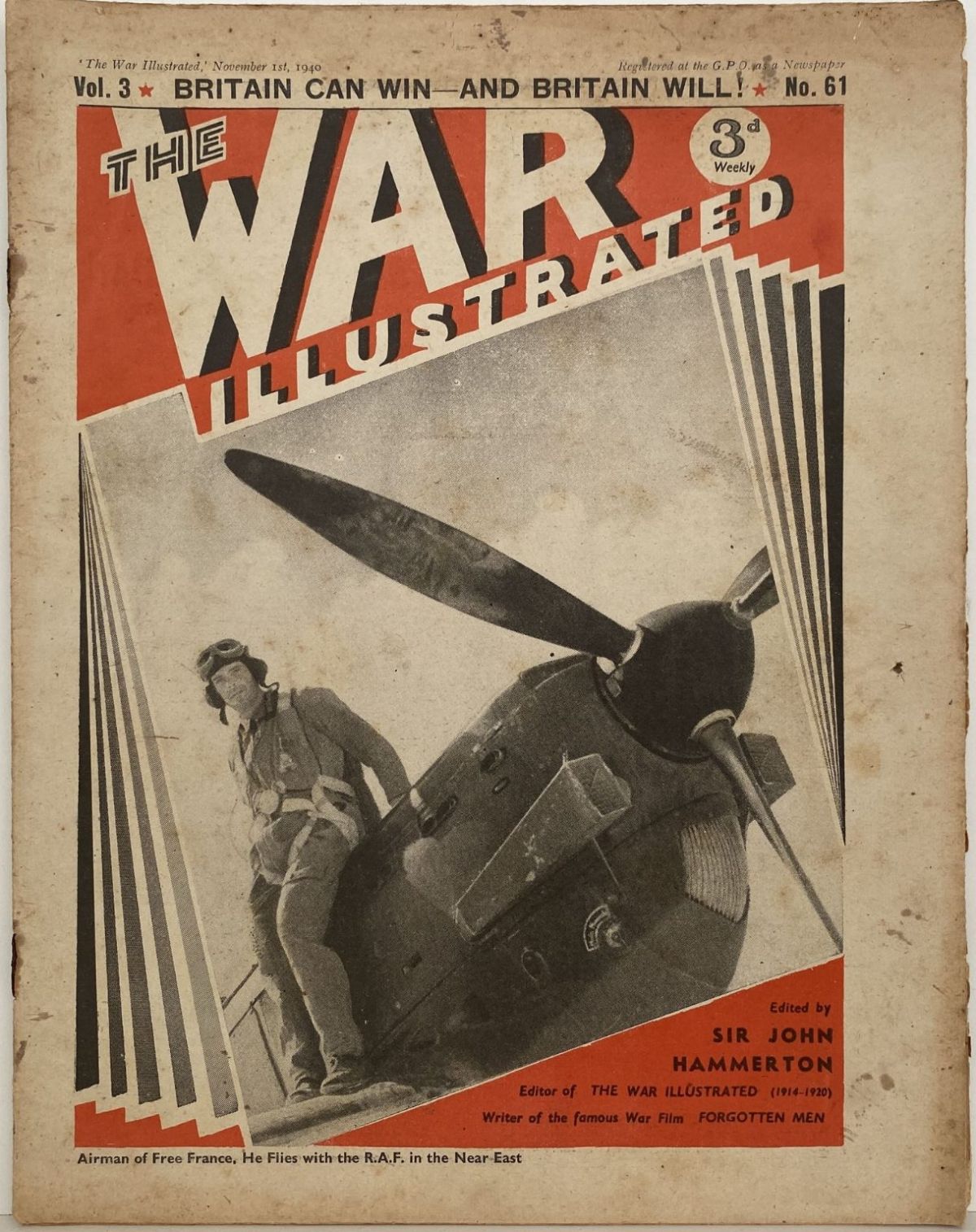 THE WAR ILLUSTRATED - Vol 3, No 61, 1st Nov 1940