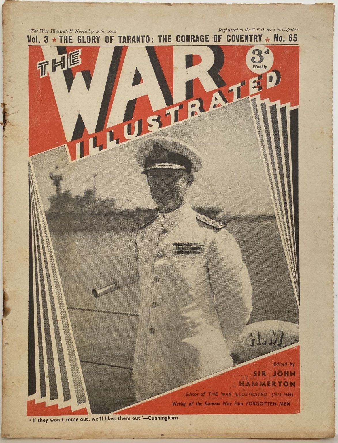 THE WAR ILLUSTRATED - Vol 3, No 65, 29th Nov 1940