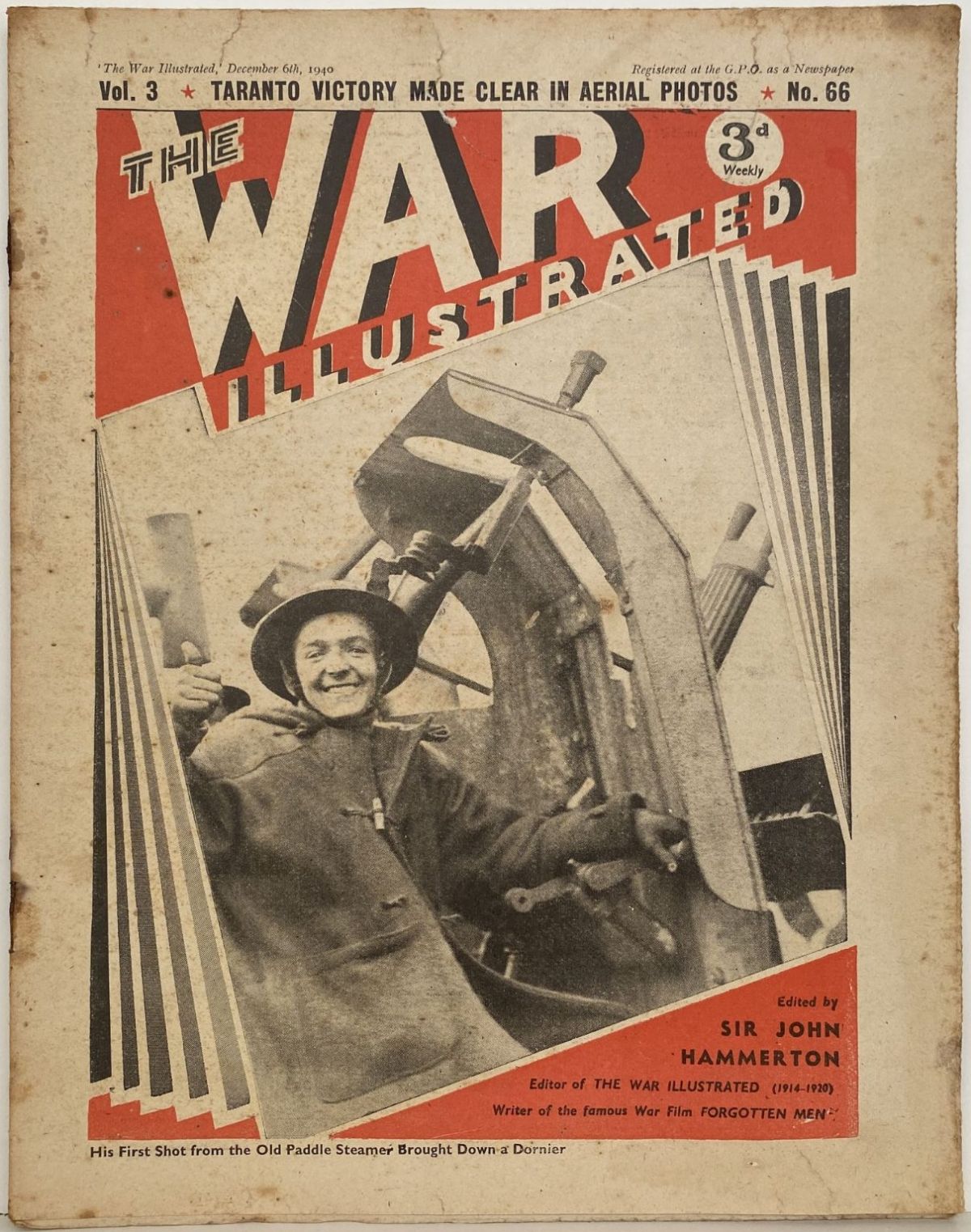 THE WAR ILLUSTRATED - Vol 3, No 66, 6th Dec 1940