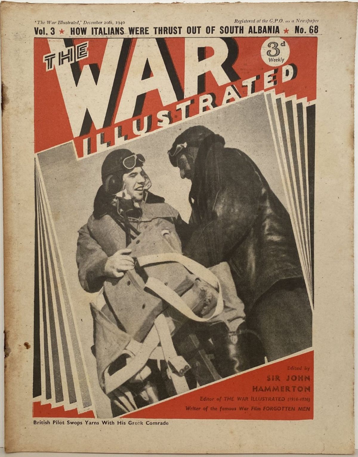 THE WAR ILLUSTRATED - Vol 3, No 68, 20th Dec 1940