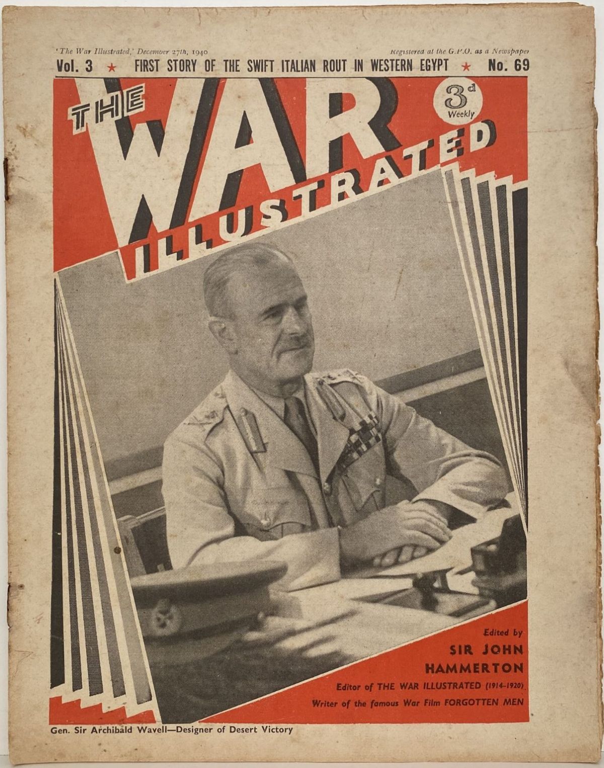 THE WAR ILLUSTRATED - Vol 3, No 69, 27th Dec 1940