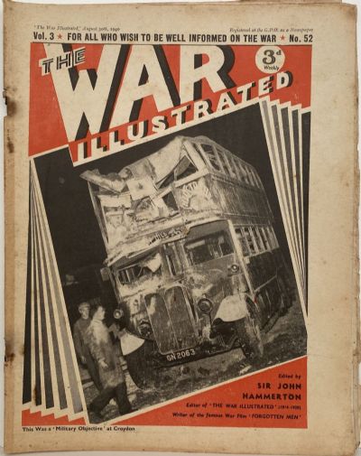 THE WAR ILLUSTRATED - Vol 3, No 52, 30th Aug 1940 