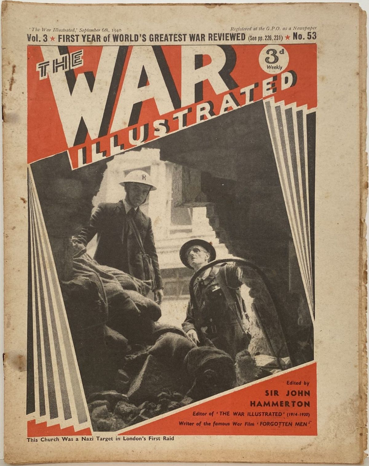 THE WAR ILLUSTRATED - Vol 3, No 53, 6th Sept 1940