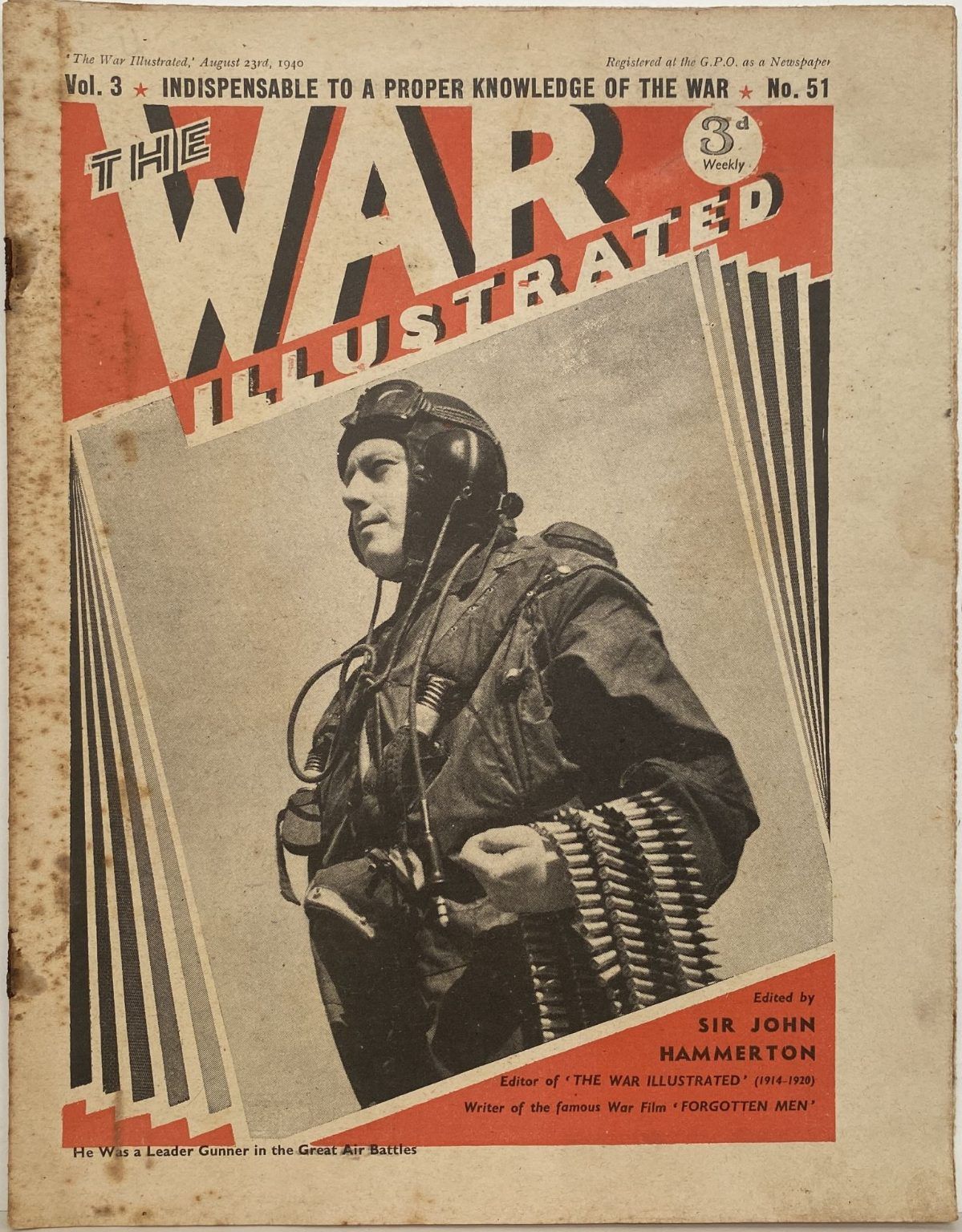 THE WAR ILLUSTRATED - Vol 3, No 51, 23rd Aug 1940