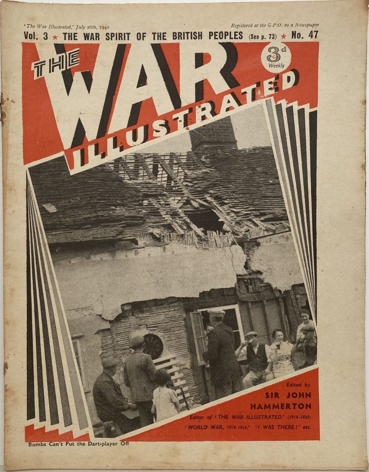 THE WAR ILLUSTRATED - Vol 3, No 47, 26th July 1940