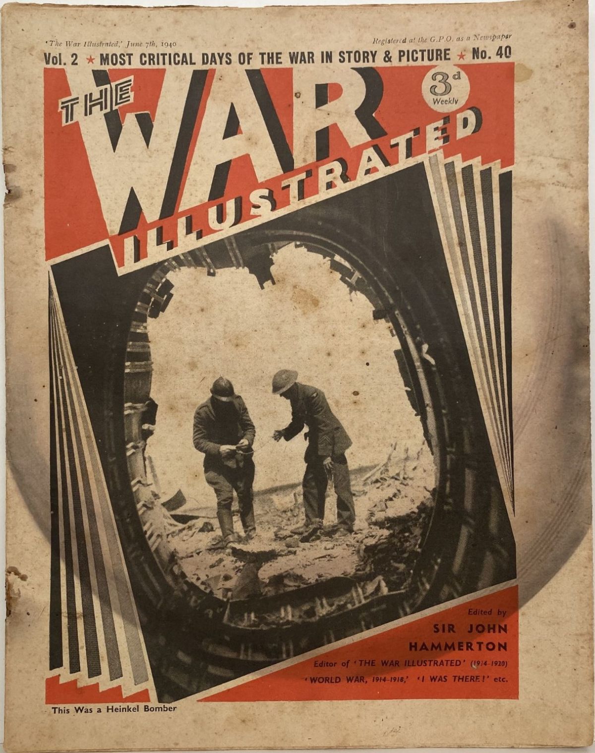 THE WAR ILLUSTRATED - Vol 2, No 40, 7th June 1940