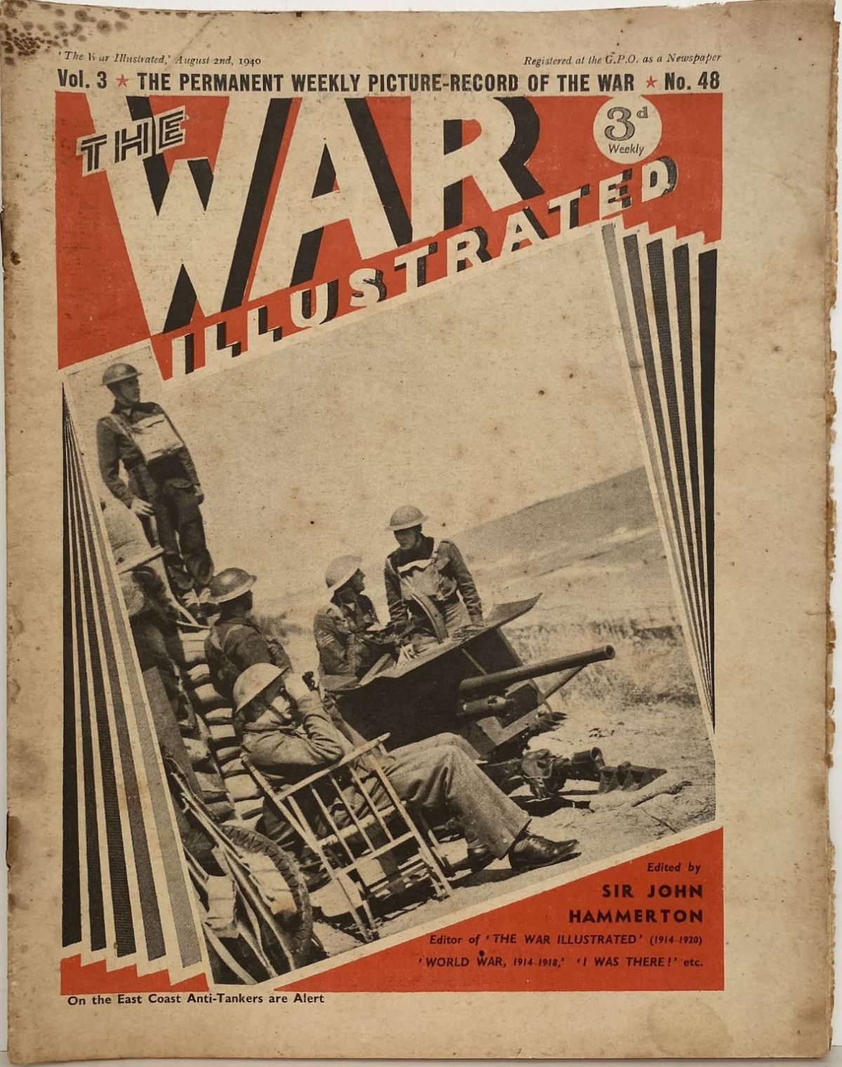 THE WAR ILLUSTRATED - Vol 3, No 48, 2nd Aug 1940