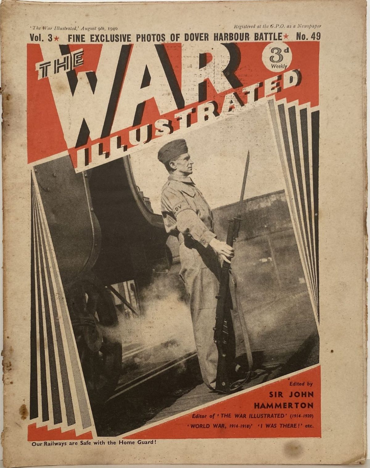 THE WAR ILLUSTRATED - Vol 3, No 49, 9th Aug 1940
