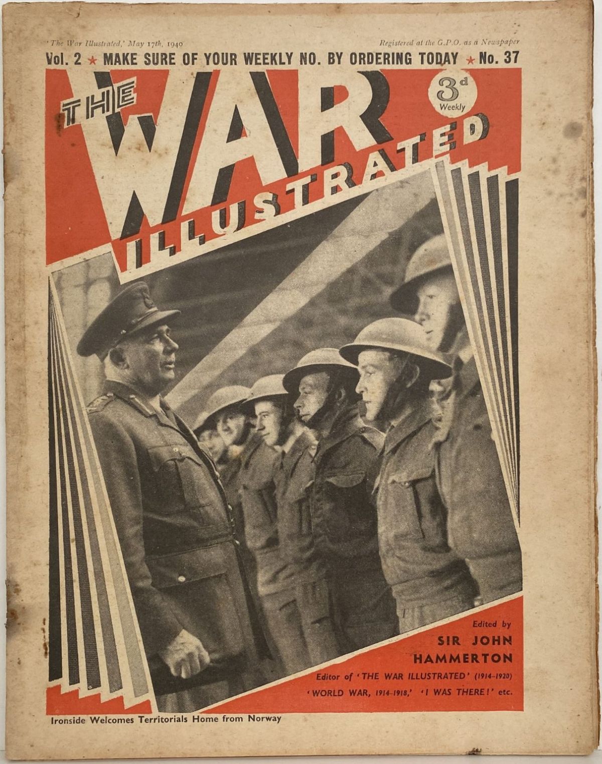 THE WAR ILLUSTRATED - Vol 2, No 37, 17th May 1940