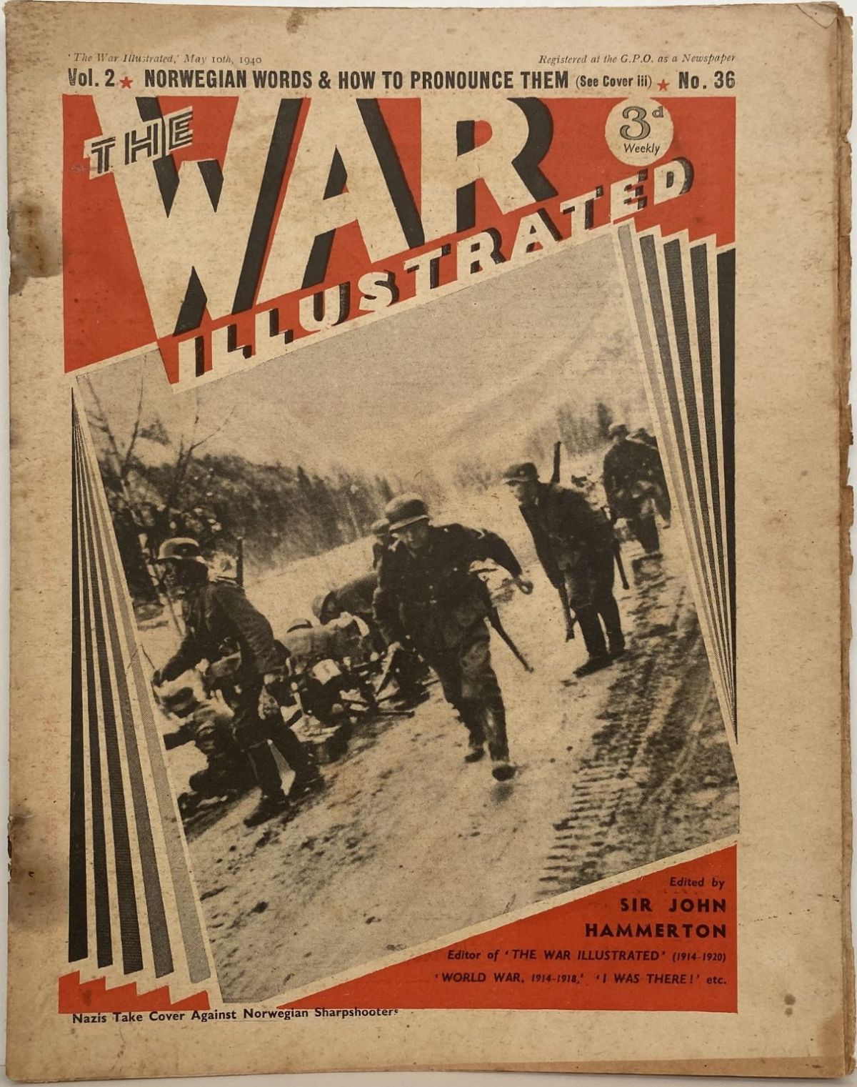 THE WAR ILLUSTRATED - Vol 2, No 36, 10th May 1940