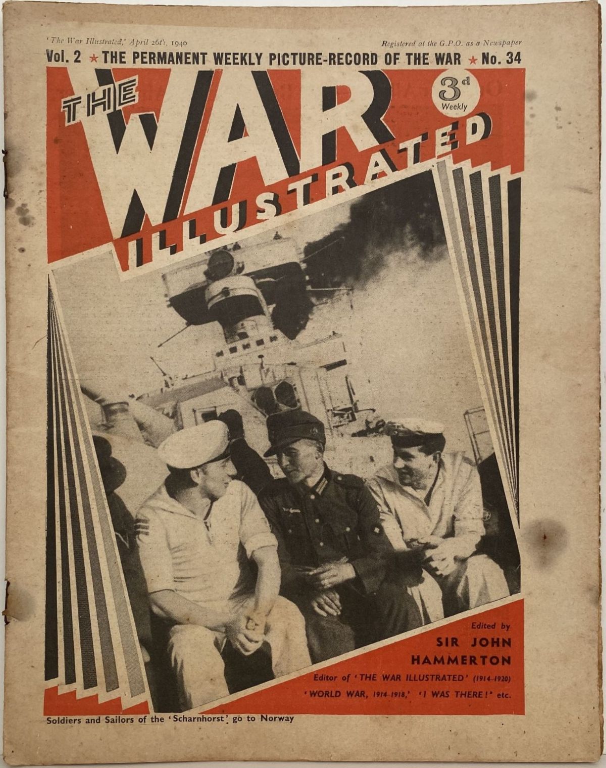 THE WAR ILLUSTRATED - Vol 2, No 34, 26th April 1940