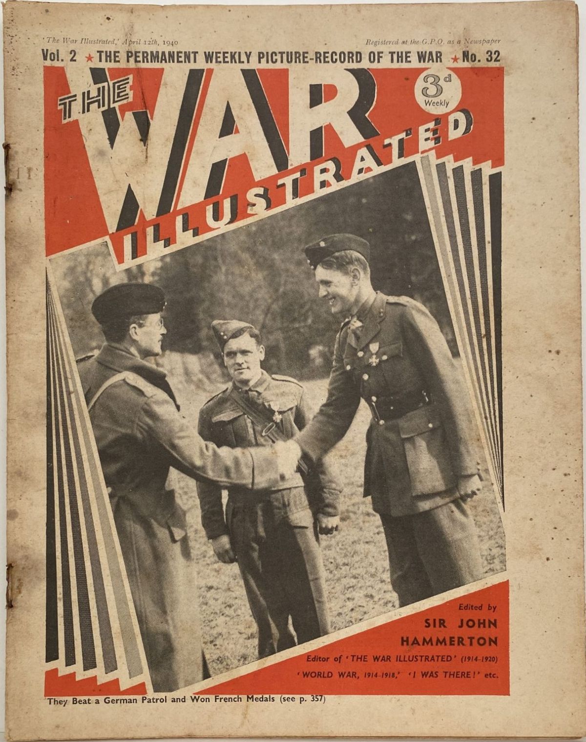 THE WAR ILLUSTRATED - Vol 2, No 32, 12th April 1940