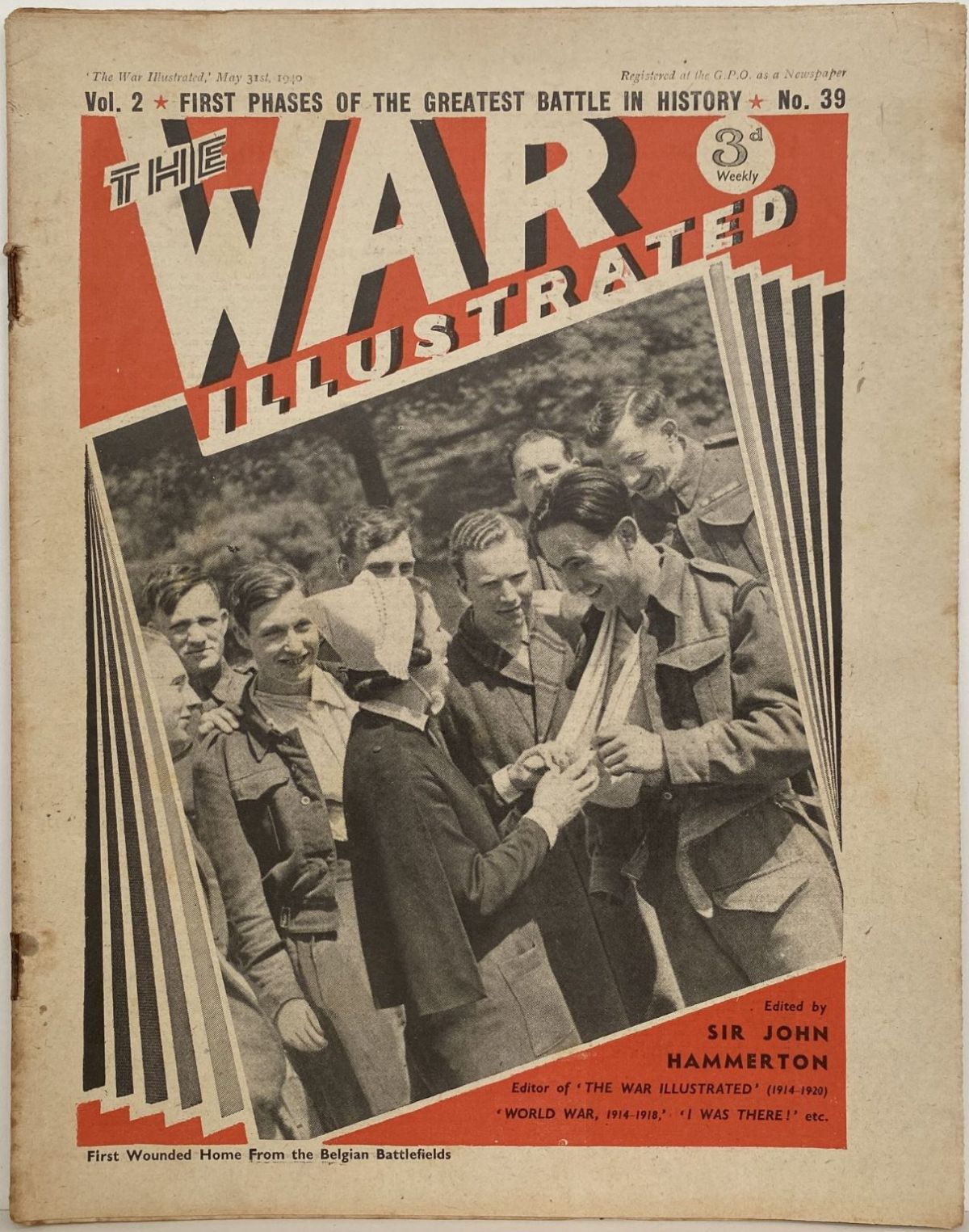 THE WAR ILLUSTRATED - Vol 2, No 39, 31st May 1940