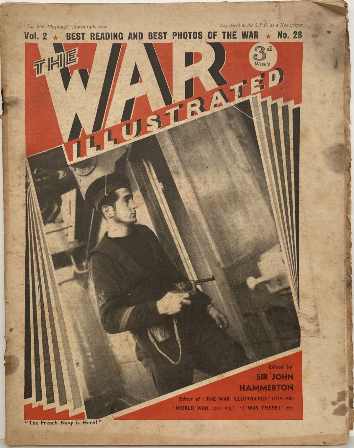 THE WAR ILLUSTRATED - Vol 2, No 28, 15th March 1940