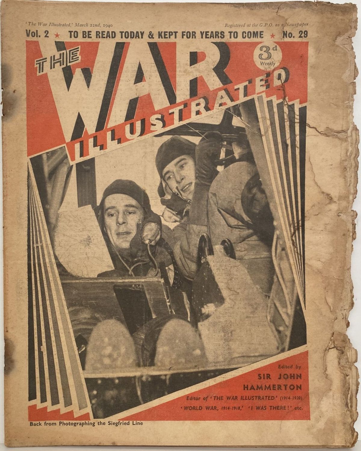 THE WAR ILLUSTRATED - Vol 2, No 29, 22nd March 1940