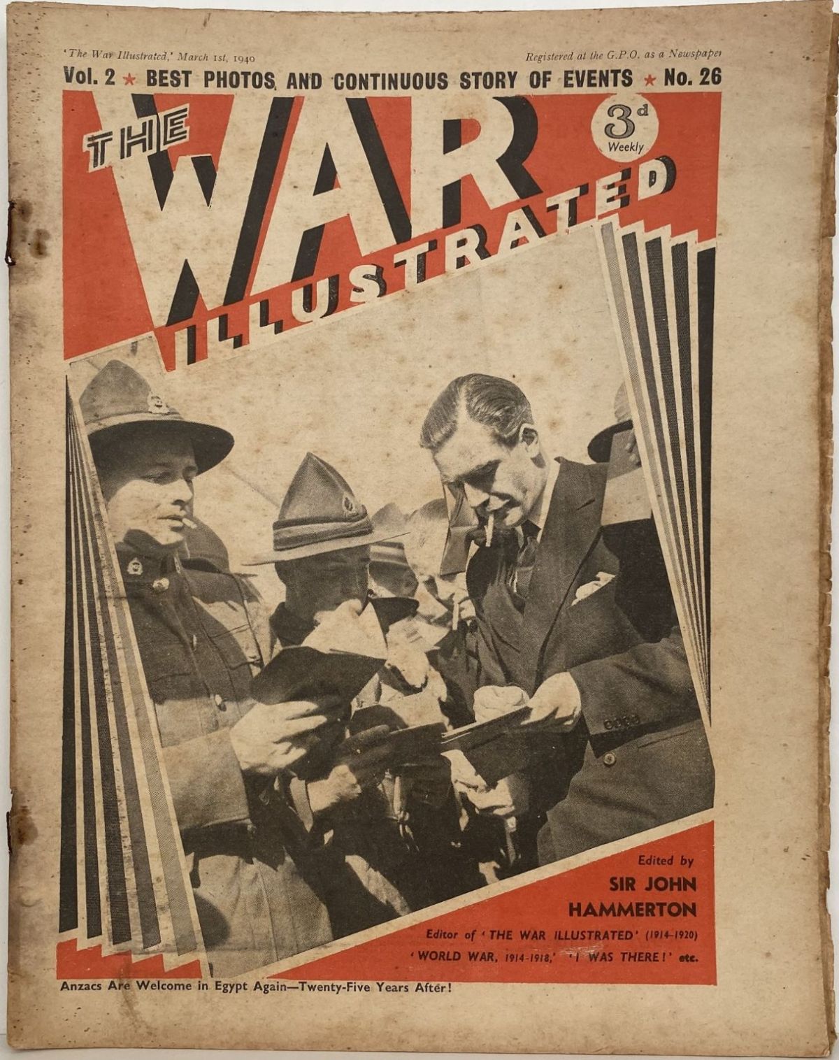 THE WAR ILLUSTRATED - Vol 2, No 26, 1st March 1940