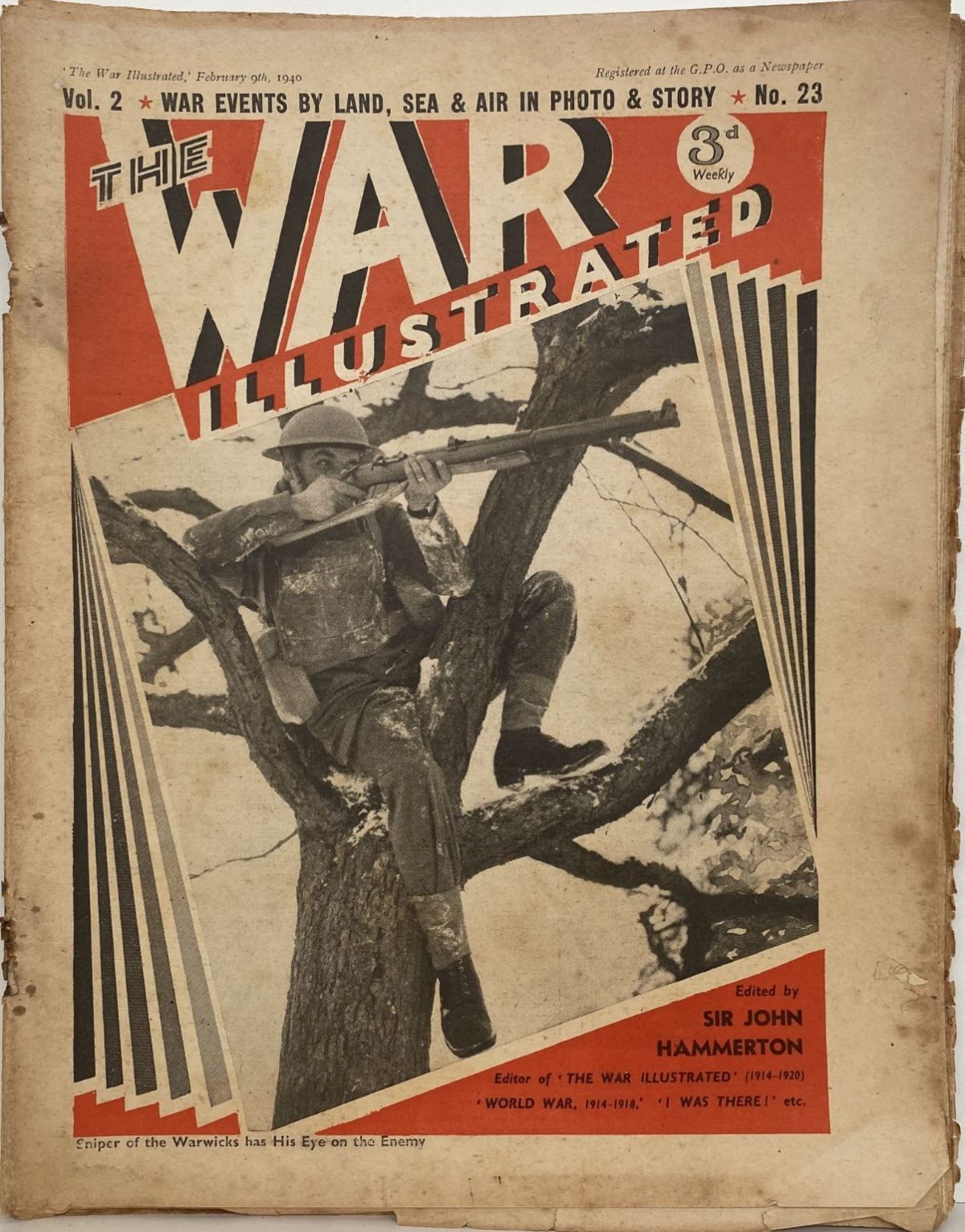 THE WAR ILLUSTRATED - Vol 2, No 23, 9th Feb 1940