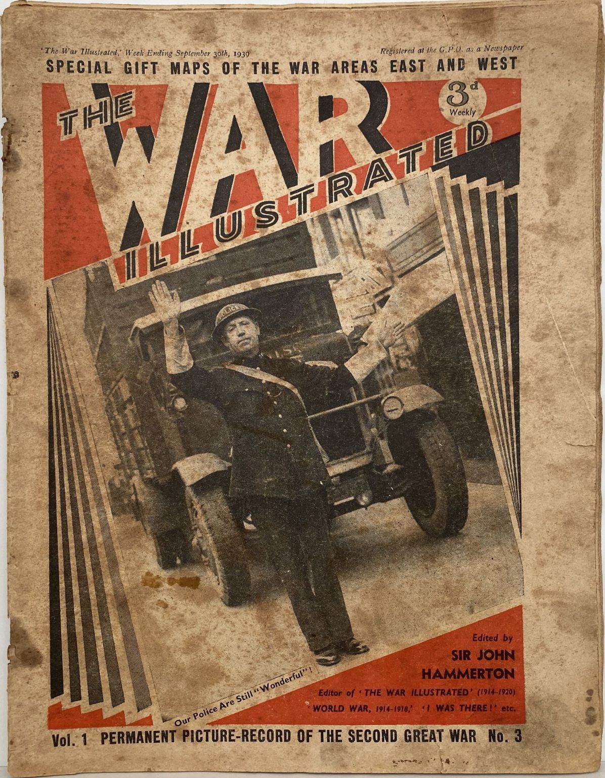 THE WAR ILLUSTRATED - Vol 1, No 3, 30th Sept 1939