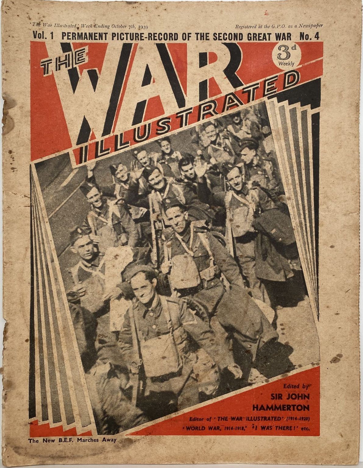 THE WAR ILLUSTRATED - Vol 1, No 4, 7th October 1939